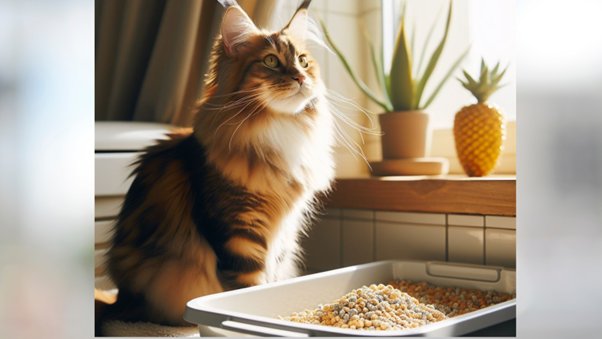 Maine Coon Litter Box | Cattery